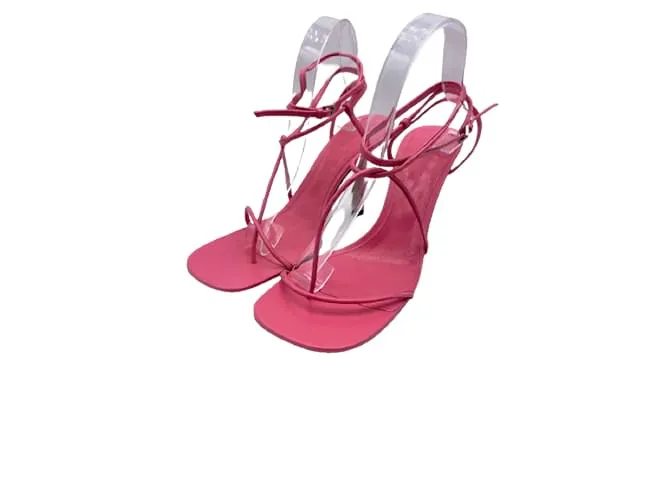 BOTTEGA VENETA Sandalias T.UE 41 cuero Rosa 
