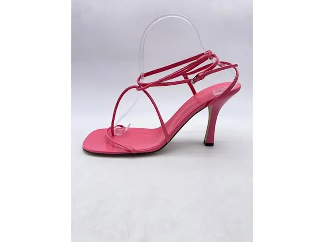 BOTTEGA VENETA Sandalias T.UE 41 cuero Rosa 