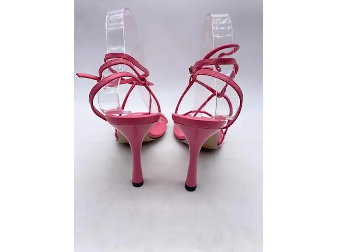 BOTTEGA VENETA Sandalias T.UE 41 cuero Rosa 
