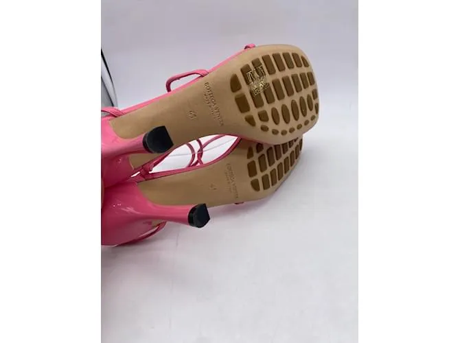 BOTTEGA VENETA Sandalias T.UE 41 cuero Rosa 