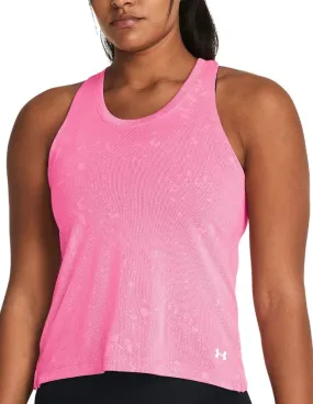 Camiseta sin mangas Under Armour UA Launch Splatter Singlet-PNK