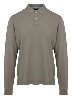 HACKETT Polo de algodón en verde