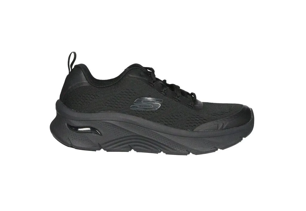 Sneaker Nylon Negro Arch Fit Piso Grueso