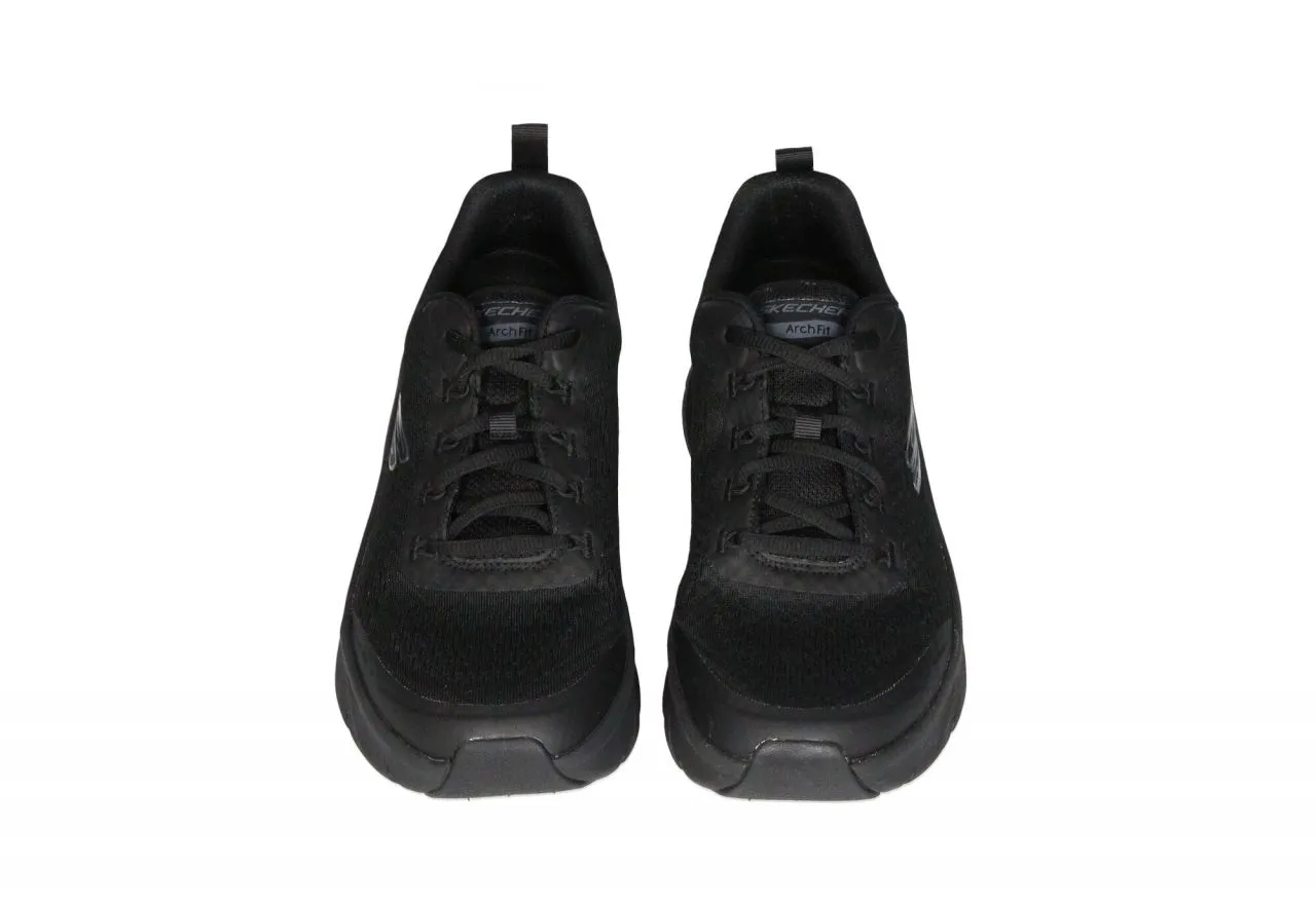Sneaker Nylon Negro Arch Fit Piso Grueso