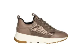 Sneaker Piel/nobuck Taupe Amphibiox Lados Nilon Piso Beige