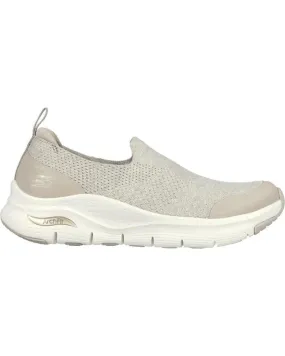 Zapatillas deporte SKECHERS  de Mujer ARCH FIT - QUICK STRIDE 149563  BEIGE